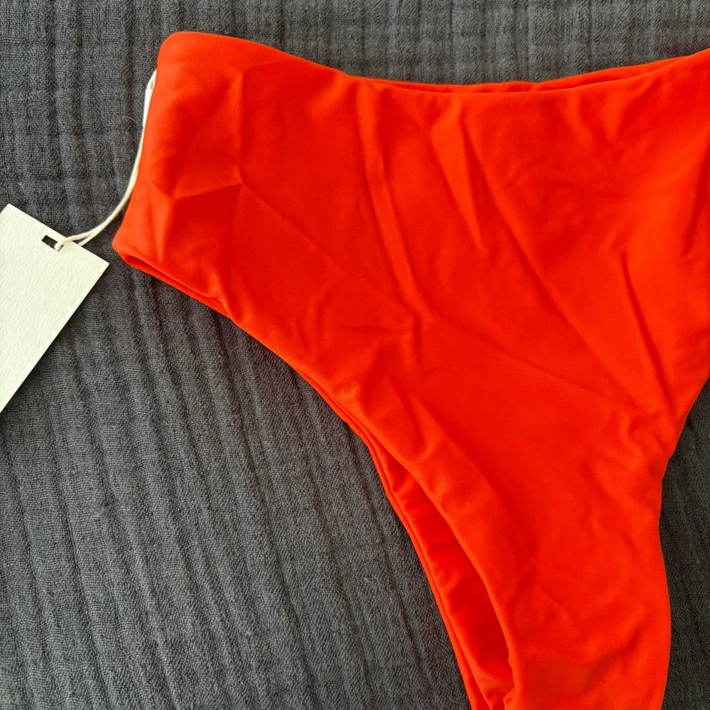 MIKOH Swimsuit Waikui High Waist Bikini Bottom